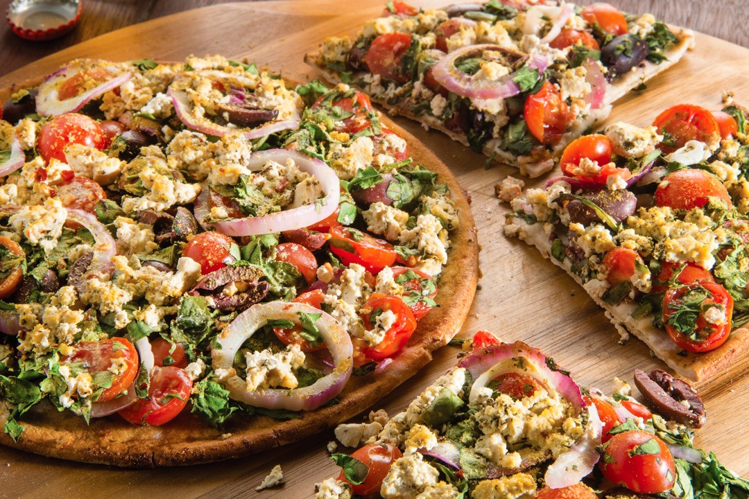 Sweet Savory and Free - Its All Greek to Me Pizza