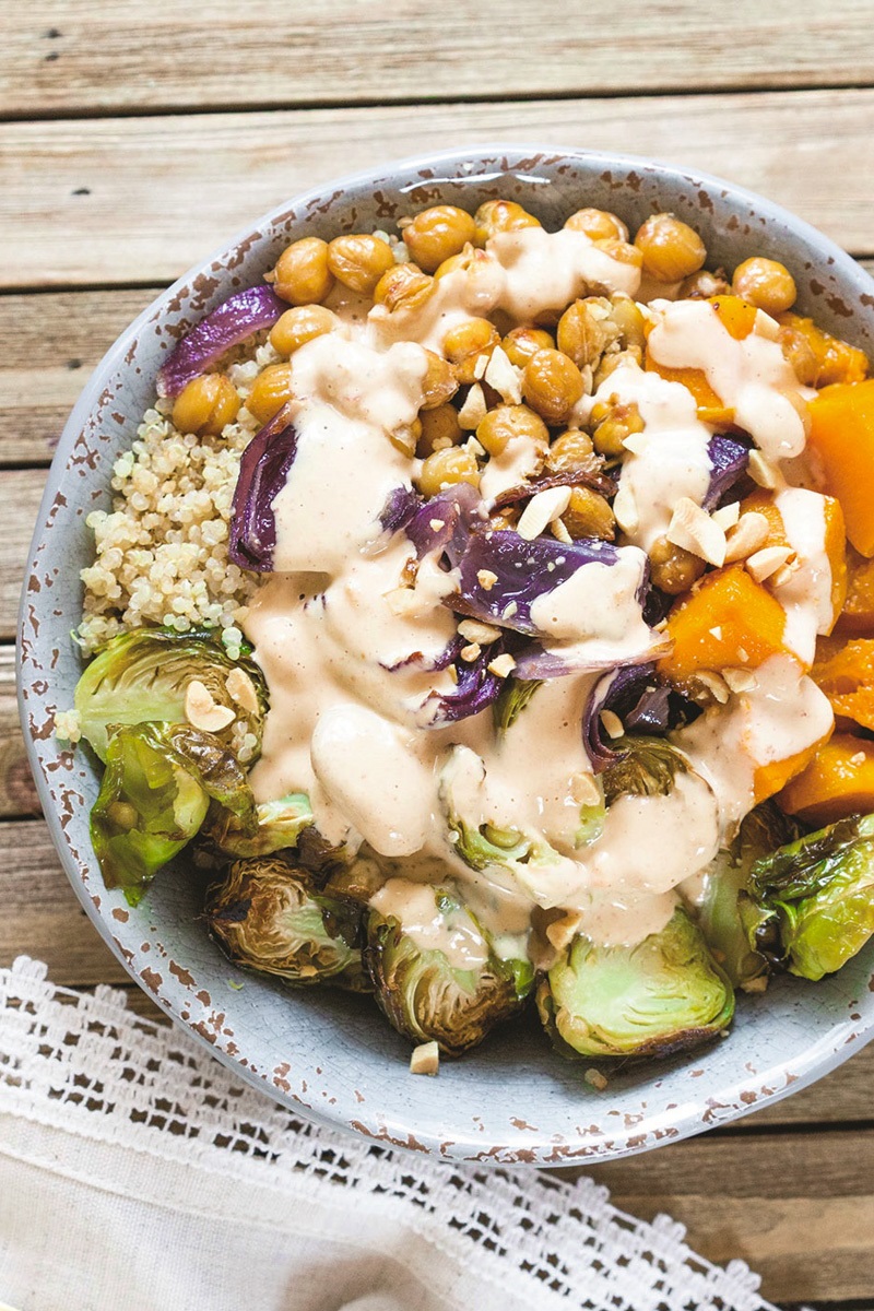 Autumn Nourish Bowl Recipe: A Comforting Dairy-Free, Gluten-Free, Plant-Based Meal