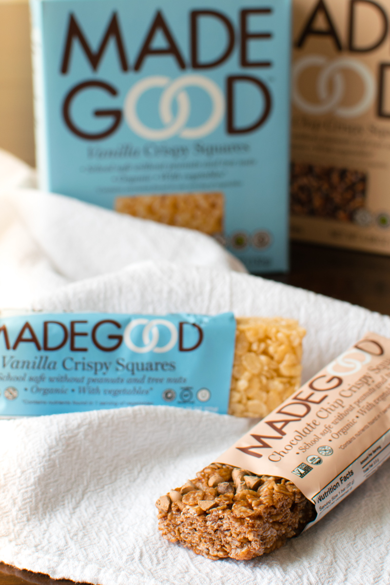 Made Good Crispy Squares Review - Dairy-free, Gluten-free, Vegan, Top Allergen Free, Organic and Sneaky!