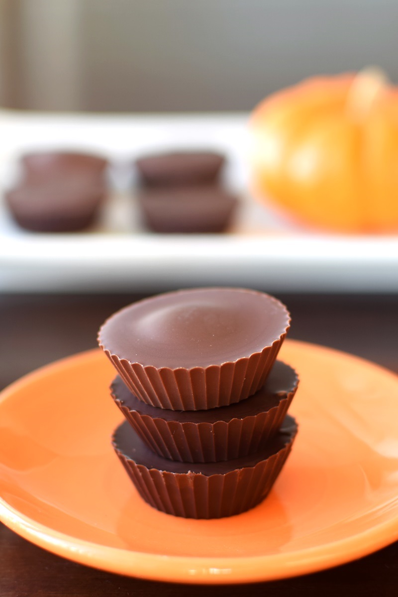 22 Dairy-Free Pumpkin Recipes (pictured: Chocolate Pumpkin Butter Cups)