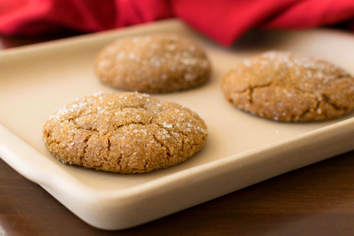Big Molasses Cookies Recipe - Dairy-free, Nut-free, Soy-free + Vegan Options