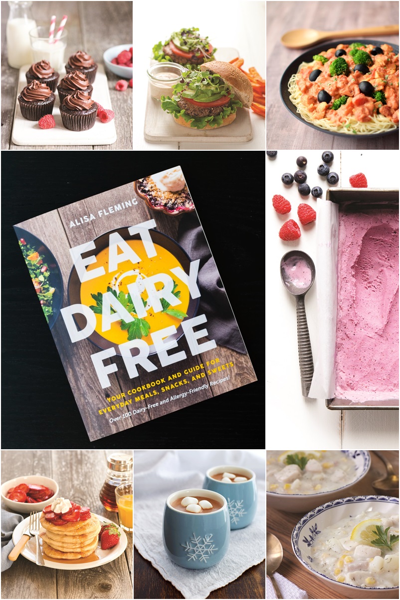 Eat Dairy Free Cookbook by Alisa Fleming, Founder of Go Dairy Free