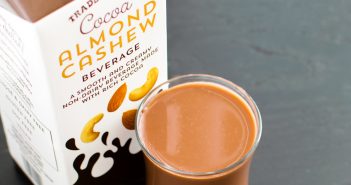 Trader Joe's Non-Dairy Milk Beverages (Review, Ingredients and More Info) - Cocoa Almond Cashew Beverage pictured