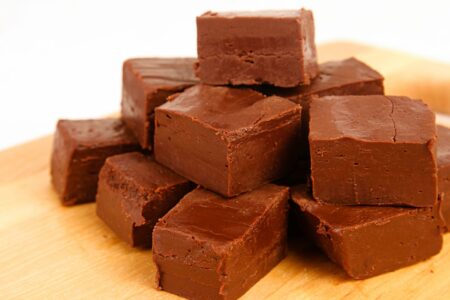The World's Easiest Fudge Recipe using Simple, Everyday Ingredients. Also vegan, gluten-free, nut-free, soy-free, and allergy-friendly.