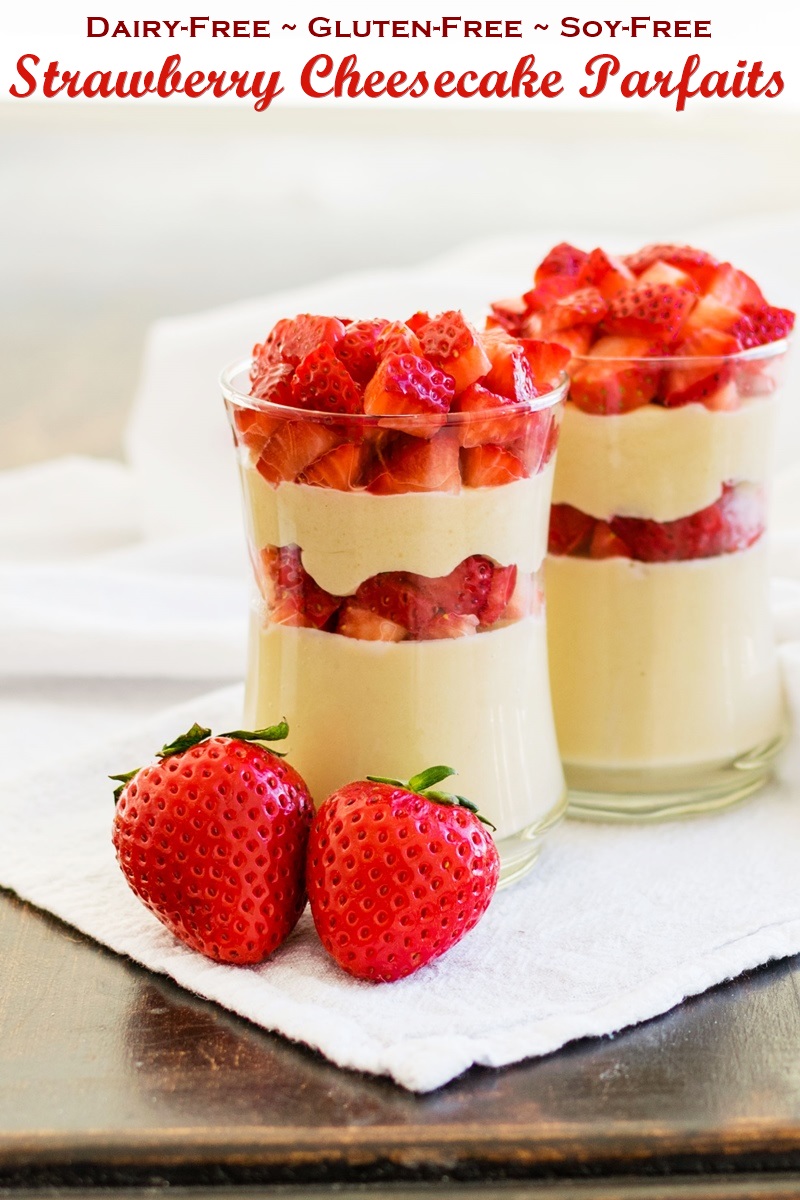 Dairy Free Strawberry Cheesecake Parfaits Recipe Healthy But Decadent,Passion Flower Vine Leaf