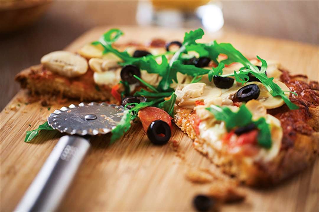 Veggie Pizza Focaccia Bread Recipe - Naturally healthy, dairy-free, vegan and cheese-free!