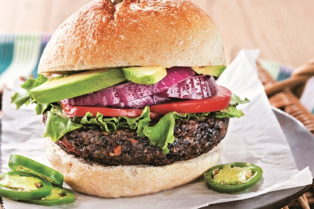 Take Me to Texas Southwestern Burgers Recipe from Great Vegan BBQ Without a Grill