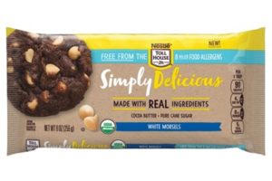 Nestle Tollhouse Simply Delicious Morsels in Dairy-Free Dark, Semi-Sweet, and White Chocolate (Top Allergen-Free) - Review and Information