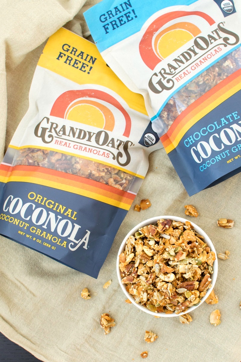 GrandyOats Coconola - Oat-Free, Grain-Free, Paleo Granola Made in a Solar-Power Bakery. We have the ingredients, availability, tasting notes, and more ...