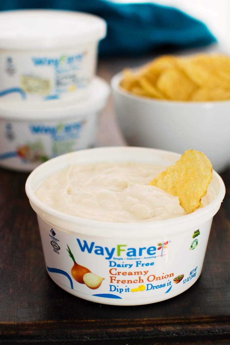 Wayfare Creamy Dips Review - Dairy-free, Plant-Based and Allergy-Friendly in French Onion, Ranch and Bleu Cheese! Ingredients, tasting notes & more ...
