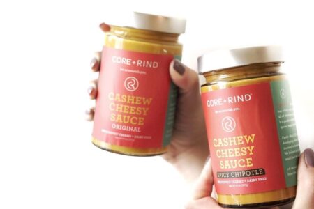 Core + Rind Cashew Cheesy Sauces - dairy-free, vegan, paleo, organic - full review, ingredients, and more ...