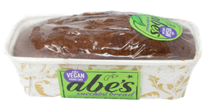 Abe's Vegan Pound Cakes Reviews and Information - dairy-free, egg-free, nut-free, vegan, and in EIGHT flavors. Pictured: Zucchini