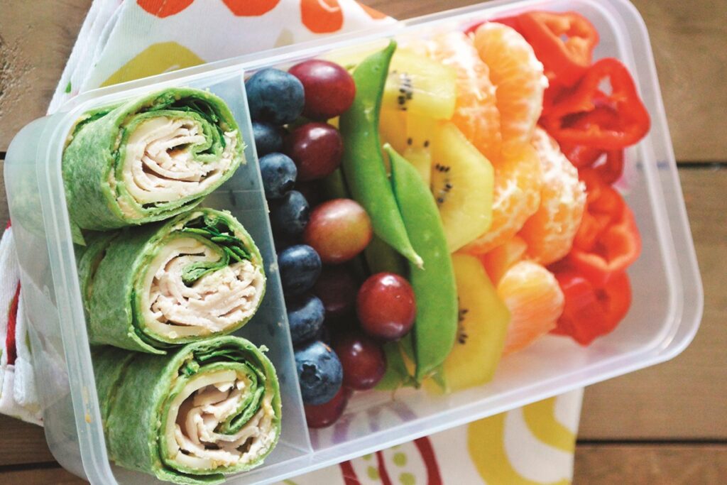 Rainbow Bento Box with Deli Spirals Recipe (kid-friendly, dairy-free and school-safe! With gluten-free and vegan options)