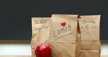 The Best Dairy-Free School Lunch Ideas According to My Kids - also peanut-free and nut-free for school-safe policies! Gluten-free options.