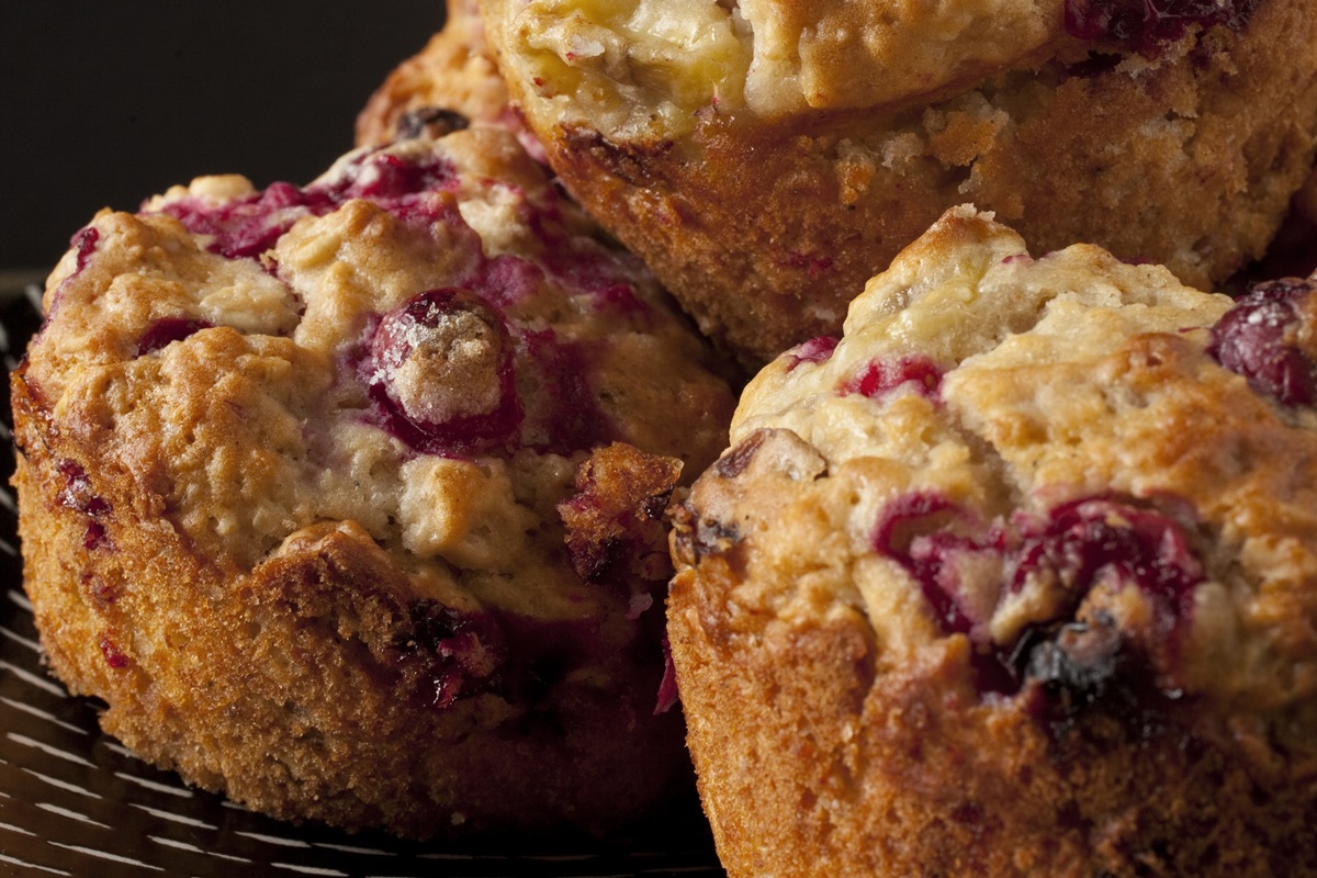 Cranberry Sauce Muffins Recipe for the Morning After (Dairy-free and Whole Grain)