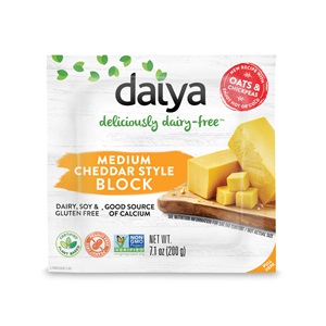 Daiya Cheeze Blocks REviews and Info - dairy-free hard cheese alternatives in five varieties - all plant-based, vegan, and allergy-friendly.