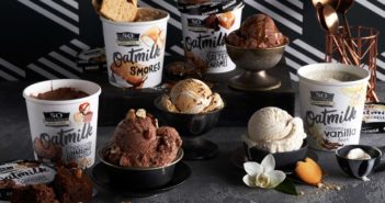 So Delicious Oatmilk Frozen Dessert - Dairy-Free Ice Cream in New Cool, Creamy Flavors (vegan, gluten-free, nut-free, soy-free) - includes ingredients, allergen details, more product info and user reviews! Pictured: New 2020 Flavors