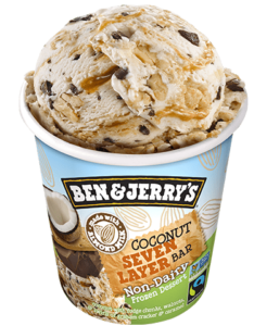 Ben & Jerry's Non-Dairy Frozen Dessert - A guide with ingredients, customer reviews, and more info on this dairy-free ice cream line. All vegan too.