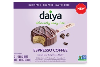 Daiya Frozen Dessert Bars Review - ratings, ingredients and more info on these dairy-free, nut-free, soy-free, vegan ice cream bars dipped in chocolate