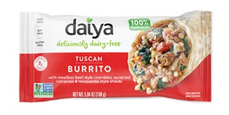 Daiya Frozen Burritos Are All Wrapped Up in 6 Allergy-Friendly Varieties - Review, Ratings, Ingredients and more info - new breakfast burritos too! All vegan, gluten-free, nut-free and soy-free.
