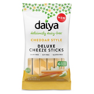 Daiya Deluxe Cheeze Sticks Offer Two Ways to Snack Dairy-Free - Review, Ratings, Ingredients and More - Vegan and top allergen free "cheese sticks"