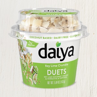Daiya Duets Harmoniously Pair Dairy-Free Yogurt and Sweet Toppings - Review, Ingredients, Allergen Info, and More! All Vegan, Gluten-Free and Allergy-Friendly