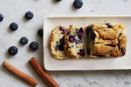 Dairy-Free Gluten-Free Blueberry Pancake Bread Recipe that will Inspire Little Chefs + a Gluten-Free, Allergy-Friendly Baking Club for Kids