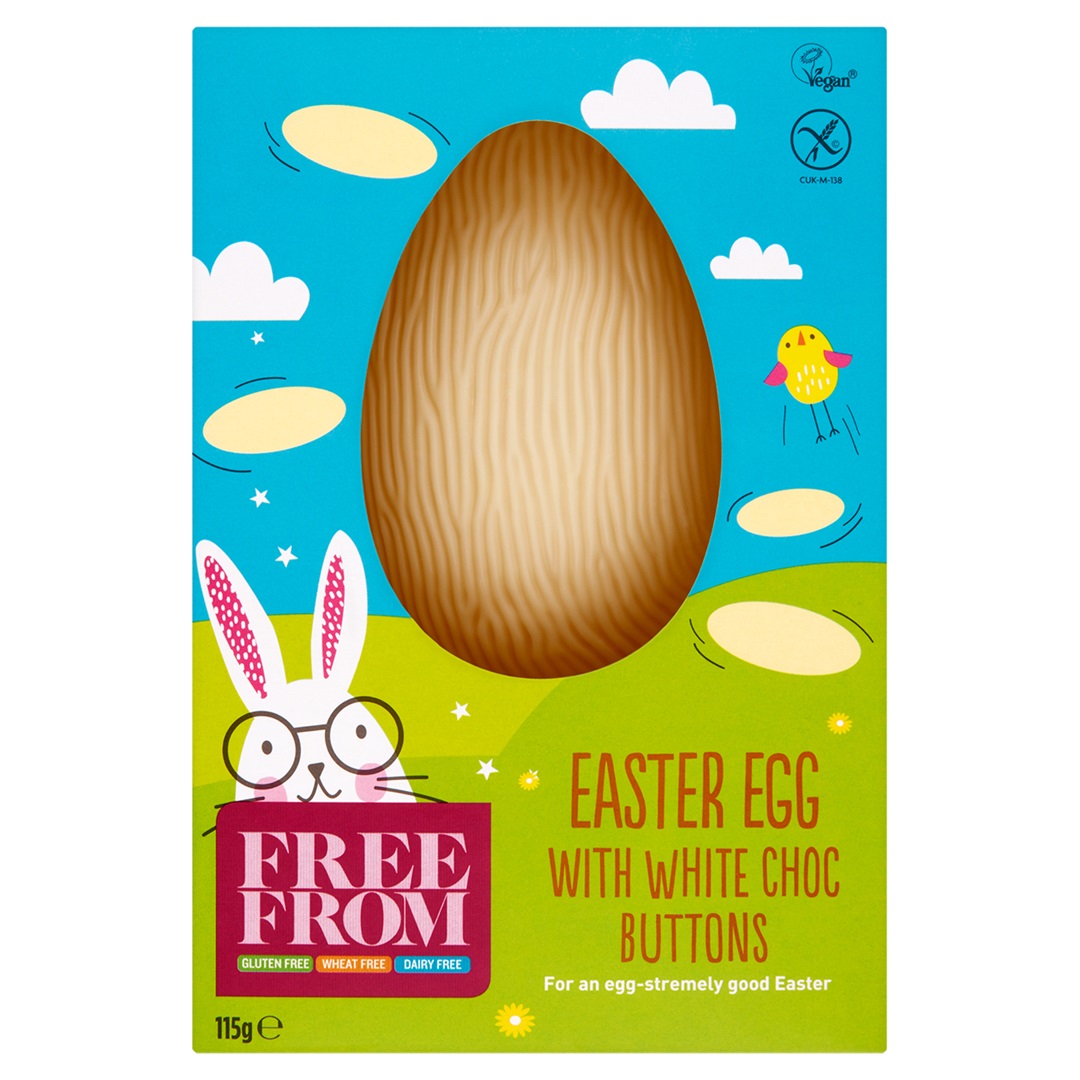 Dairy-Free Easter Chocolate in Australia, the UK and the rest of Europe - most options are vegan and gluten-free, some soy-free and nut-free, too! Pictured: Asda Free From Eggs