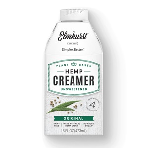Elmhurst Hemp Creamer Review - Dairy-free, vegan, paleo-friendly, and allergy-friendly - made with just 4 ingredients! We have all the details, including ingredients, allergen info and availability