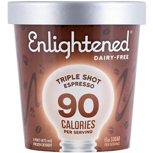 Enlightened Dairy-Free Frozen Dessert Review - 7 Pint Flavors, all low calorie, vegan and low sugar