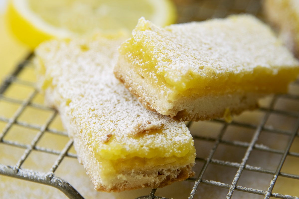 Dairy-Free Lemon Bars Recipe - the classic version with a zesty twist! (gluten-free optional)