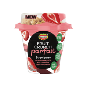 Del Monte Fruit Crunch Parfaits with Dairy-Free Coconut Creme - 4 flavors - ratings, reviews, ingredients, and more info!