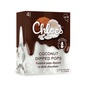 Chloe's Dipped Bars Review and Info - Dark Chocolate Covered Fruit Soft Serve Bars - dairy-free, vegan, and allergy-friendly