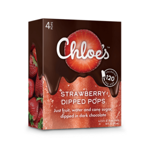 Chloe's Dipped Bars Review and Info - Dark Chocolate Covered Fruit Soft Serve Bars - dairy-free, vegan, and allergy-friendly