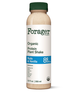 Forager Project Plant Shakes Review and Info - Creamy Protein and Probiotic Smoothies made with whole food ingredients. Dairy-free, gluten-free, soy-free, and vegan.
