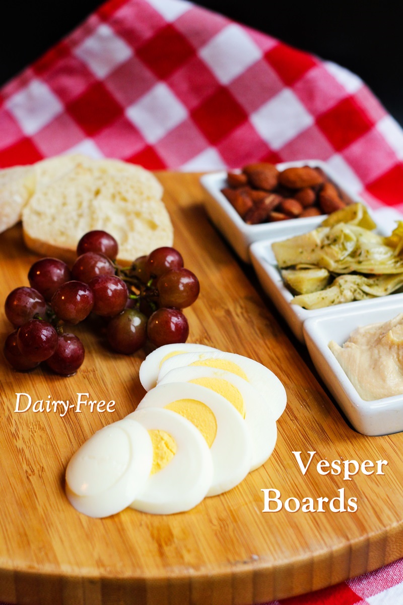 Dairy-Free Vesper Boards - Tips for making your own German-style, cheese-free board - for meals or snacks 