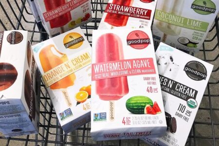Goodpop Dairy-Free Freezer Pops Review and Information - ingredients, nutrition, other facts, ratings, and more! Vegan and gluten-free with paleo options.