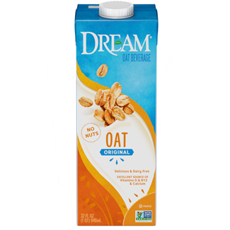 Dream Oat Beverage Review and Information - ingredients, nutrition, certification, and more on this dairy-free, nut-free, vegan oat milk line
