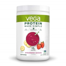Vega Protein Made Simple Powder - just 4 to 8 ingredients, dairy-free, vegan, soy-free, and gluten-free