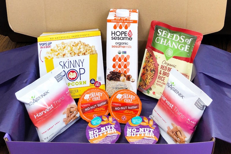 Be Free Co. is the first subscription box created specifically for the dairy-free consumer. It includes dairy-free snacks, goodies, pantry items, meal helpers, and more each month. They also offer a dairy-free and gluten-free box and vegan / plant-based boxes.