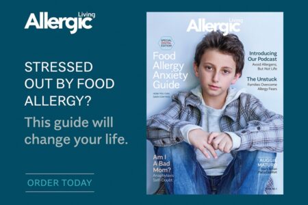 The BIG Food Allergy Anxiety Guide (How you can Gain Control) by Allergic Living - a must have for anyone living with food allergies or the parent of a child with food allergies