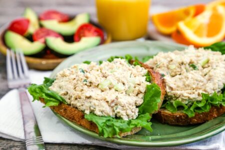 Vegan Tuna Salad Recipe (aka Tofuna Sandwich Spread) - a Healthy 5-Ingredient Recipe