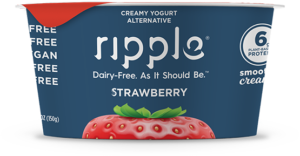Ripple Yogurt Alternative Review and Information (dairy-free, nut-free, soy-free, gluten-free, vegan) - we have nutrition, ingredients, ratings, and more.