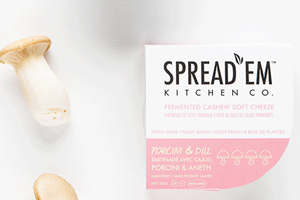 Spread'Em Kitchen Cashew Soft Cheeze Review & Info (Dairy-Free, Gluten-Free, Vegan, Paleo) - ingredients, nutrition and ratings for these cultured cheese alternatives in 7 flavors.