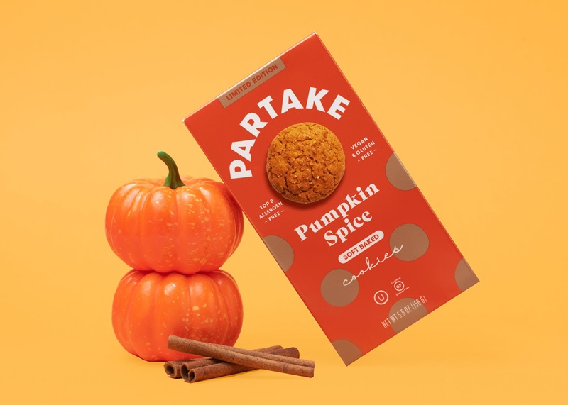 50 Dairy-Free Pumpkin Spice Sweets, Snacks, and More! Pictured: Partake Cookies