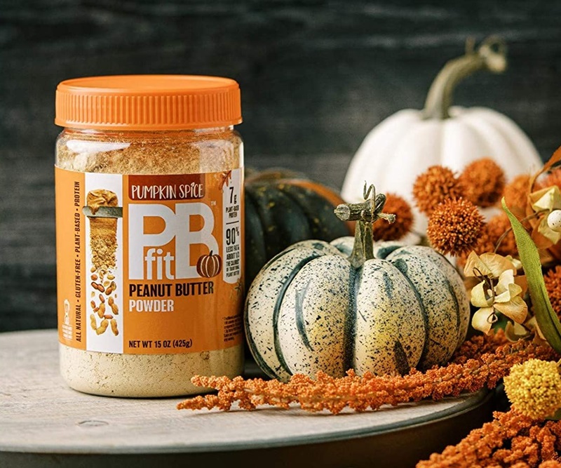 50 Dairy-Free Pumpkin Spice Sweets, Snacks, and More! Pictured: PB Fit Peanut Butter Powder