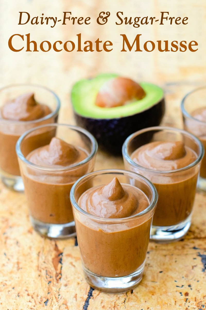 Sugar-Free Dairy-Free Chocolate Avocado Mousse Recipe with Ingredient Tips (Plant-Based, Low Carb, Paleo-Friendly)