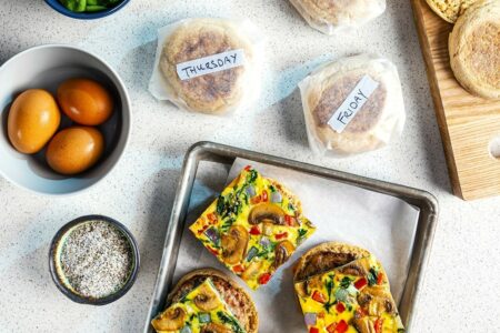 Make-Ahead Dairy-Free Frozen Breakfast Sandwiches Recipe with other Special Diet Options. A Mystic Kid-Friendly Recipe from Frozen 2!