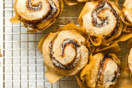 So Delicious - Pumpkin Cinnamon Roll Muffins