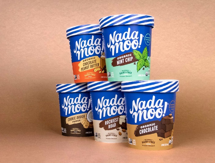 The Best Dairy-Free Chocolate Gifts for the Holidays. Pictured: Nadamoo Chocolate Lovers Vegan Ice Cream